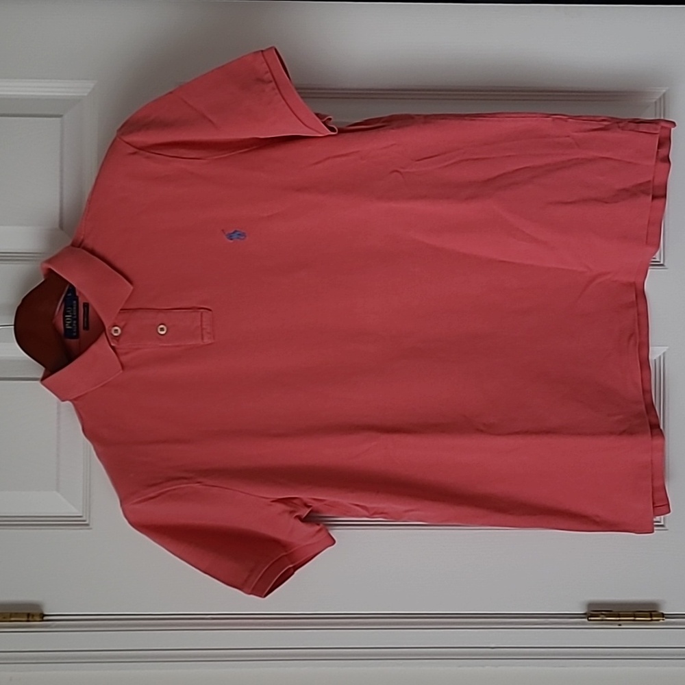 Polo by Ralph Lauren Men's Coral Polo Shirt